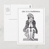 Vintag: Etfet de la Confederation Postkarte (Vorne/Hinten)