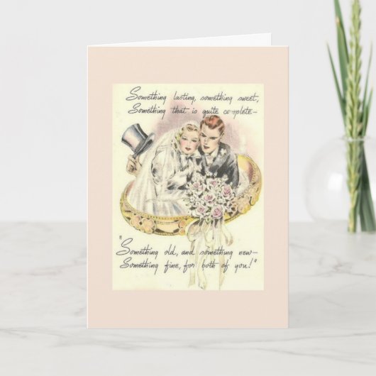 Vintag - Etwas Altes, etwas Neues, Karte (Vorderseite)