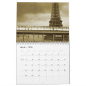 Vintag-Europa-Landschaftsarchitektur Kalender 2015 (Mär 2026)