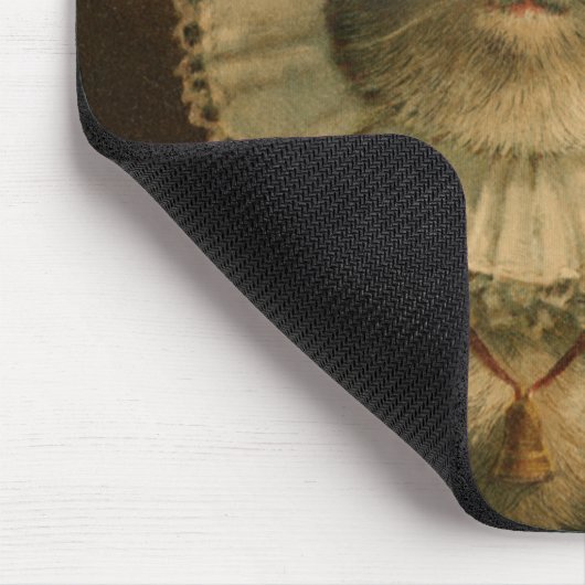 Vintag Extravagante Cat Mousepad (Ecke)