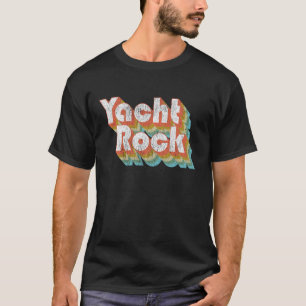 Vintag Fade Yacht Rock Party Drink Drink T-Shirt