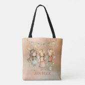 Vintag Fairies Girl Geburtstagsgeschenk Tasche (Rückseite)