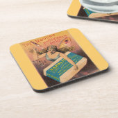 Vintag Fairy Ad Untersetzer (Linke Seite)