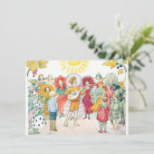 Vintag Fairy Garden Little Lassie von Elsa Beskow (Stehend Vorderseite)