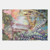 Vintag Fairy Geschenkpapier Set (Vorderseite)