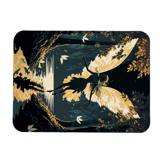 Vintag Fairy Magnet (Horizontal)
