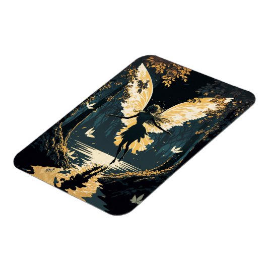 Vintag Fairy Magnet (Linke Seite)