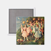 Vintag Fairy Magnet (Vorderseite/Rückseite)