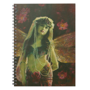 Vintag-Fairy-Nymph-Notebook Notizblock