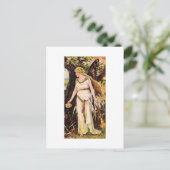Vintag Fairy Postkarte (Stehend Vorderseite)