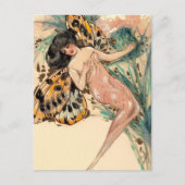 Vintag Fairy Postkarte (Vorderseite)