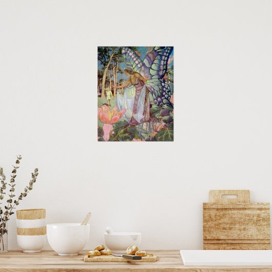 Vintag Fairy Queen Poster (Küche)