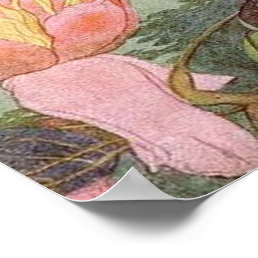 Vintag Fairy Queen Poster (Ecke)