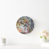 Vintag Fairy Runde Wanduhr (Zuhause)