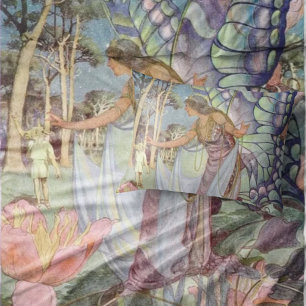 Vintag Fairy Sherpadecke