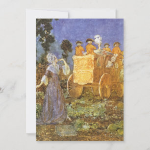 Vintag Fairy Tales Aschenputtel und Fairy Godmutte