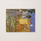 Vintag Fairy Tales Aschenputtel und Fairy Godmutte Puzzle (Horizontal)