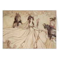 Vintag Fairy Tales, Aschenputtel von Arthur Rackha
