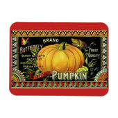 Vintag Fall Pumpkin Magnet (Horizontal)