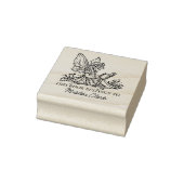 Vintag Fantasy Fairy Buchzeichen Gummistempel (Stempel)