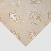 Vintag Fantasy Mermaid Decoupage Seidenpapier (Ausschnitt)