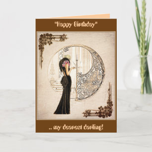 Vintag Fashionista_Velvet Gown_1933 Karte