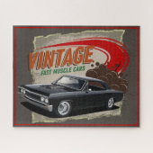 Vintag Fast Chevelle Jigsaw Puzzle (Horizontal)