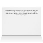 Vintag - Fee in einer Hängematte, (Innenansicht Horizontal (Oben))