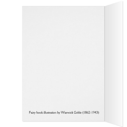 Vintag - Feen in den Blumen, (Innen (Links))