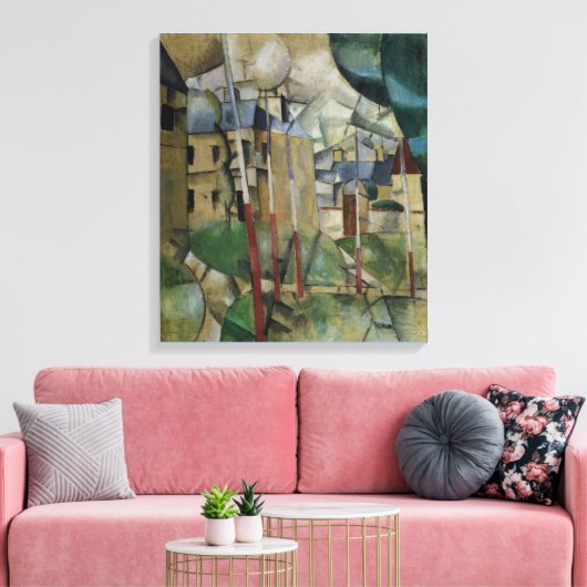 Vintag Fernand Leger Landschaft Leinwanddruck (Insitu (Wohnzimmer))