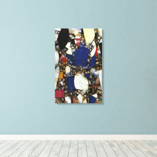 Vintag Fernand Leger Woman Leinwanddruck (Insitu (Holzboden))