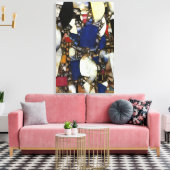 Vintag Fernand Leger Woman Leinwanddruck (Insitu (Wohnzimmer))