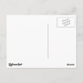 Vintag Fiat 500 Postkarte (Rückseite)