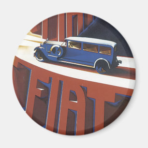 Vintag Fiat Magnet