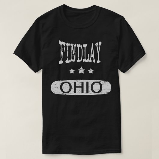 Vintag Findlay Ohio T-Shirt (Design vorne)
