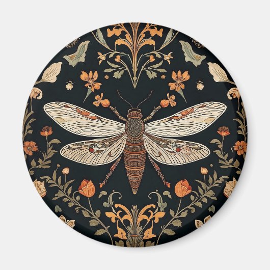 Vintag Firefly Garden Magnet (Vorne)