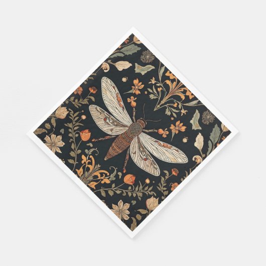 Vintag Firefly Garden Serviette (Ecke)