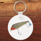 Vintag Fishmaster Jerry Sylvester Flaptail Lure Schlüsselanhänger (Vorderseite)