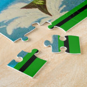Vintag Fishy Minnesota Karte Puzzle (Seite)