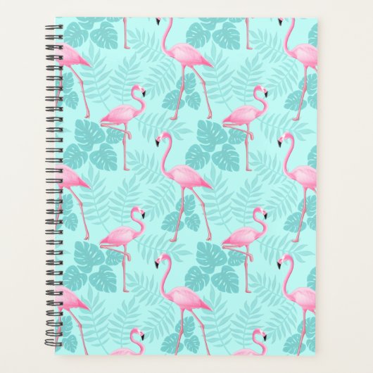 Vintag Flamingo Light Blue Planer (Vorderseite)