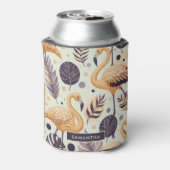 Vintag Flamingo Seamless Dosenkühler (Kanne Rückseite)