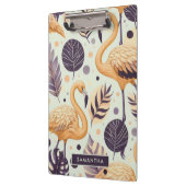 Vintag Flamingo Seamless Klemmbrett (Links)