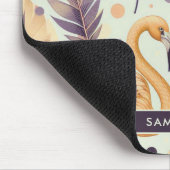 Vintag Flamingo Seamless Mousepad (Ecke)