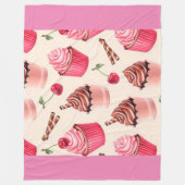 Vintag Fleecedecke (Vorderseite)