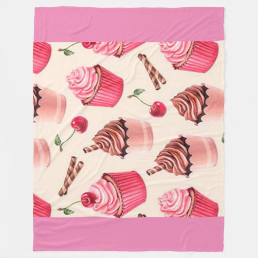 Vintag Fleecedecke (Vorderseite)