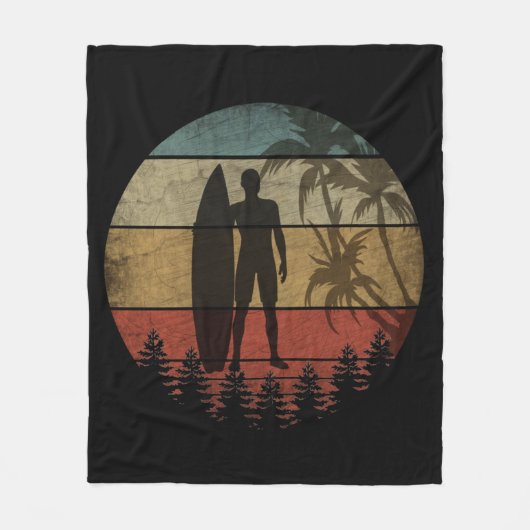 Vintag Fleecedecke (Vorderseite)