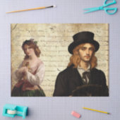 Vintag Flirt Seidenpapier (Basteln)