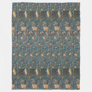 Vintag Flora Morris Edward Burne-Jones Fleecedecke
