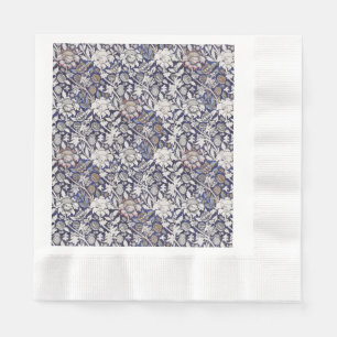Vintag Floral Blue William Morris Wey Serviette