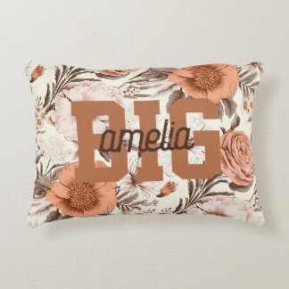 Vintag Floral Boho Wildblume Big Studentinnenverbi Dekokissen